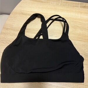 Black Strappy Athleta sports bra